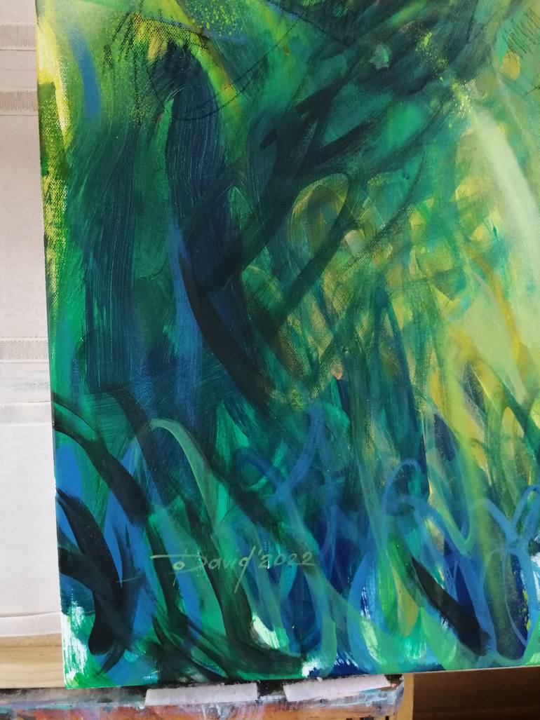 Original Figurative Water Painting by Olga David