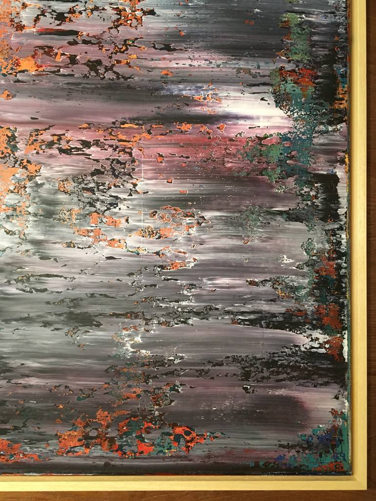 Original Abstract Expressionism Abstract Painting by Angelo Hijlkema