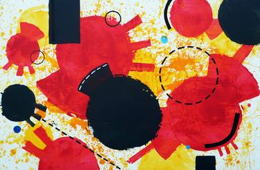 Original Abstract Paintings by Ninah Mars