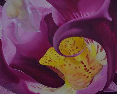 Print of Realism Floral Paintings by Yeliz Akbayrak