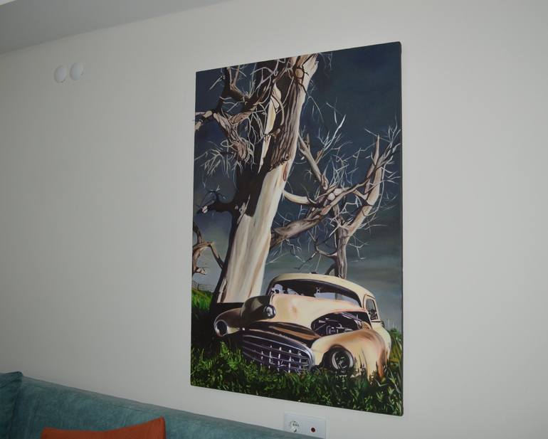 Original Other Landscape Painting by Yeliz Akbayrak