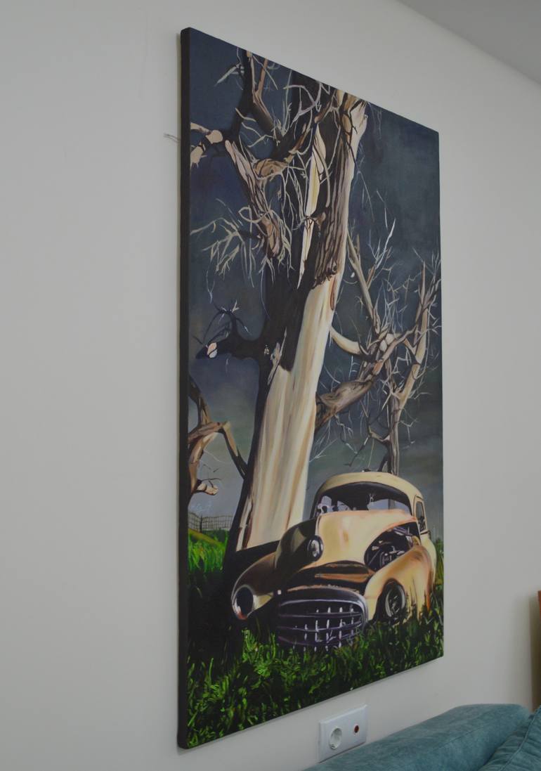 Original Other Landscape Painting by Yeliz Akbayrak