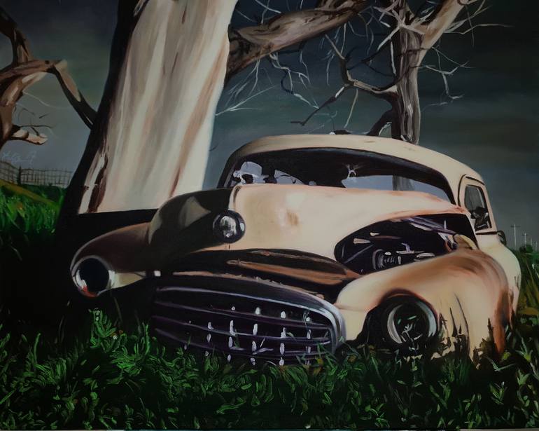 Original Other Landscape Painting by Yeliz Akbayrak