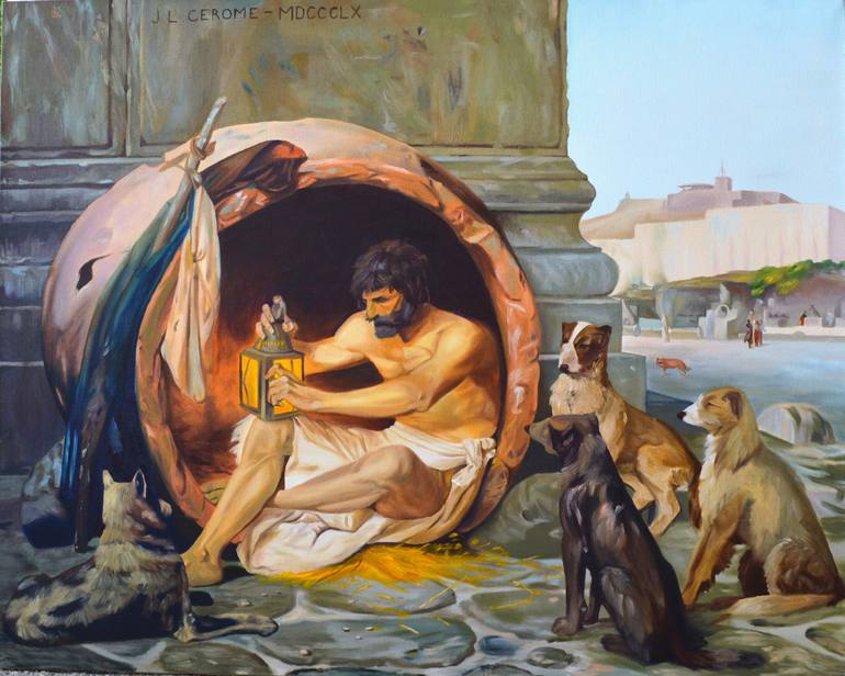 Diogenes Painting