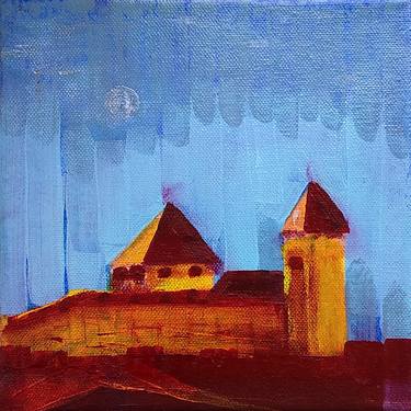 Print of Expressionism Architecture Paintings by Margarita Afanasjeva