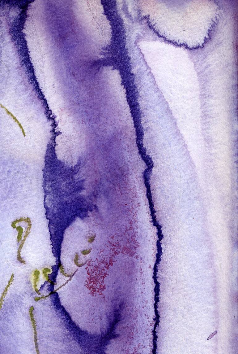 Original Abstract Expressionism Love Painting by Margarita Afanasjeva