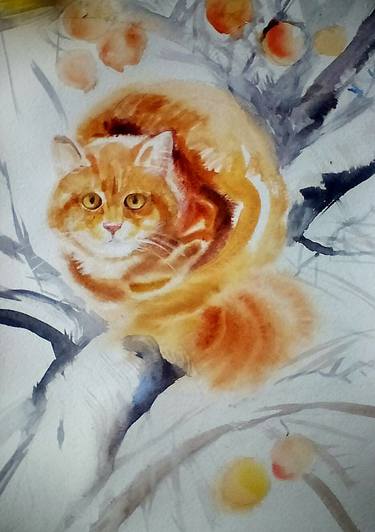 Original Animal Painting by Valeriia Temnenko