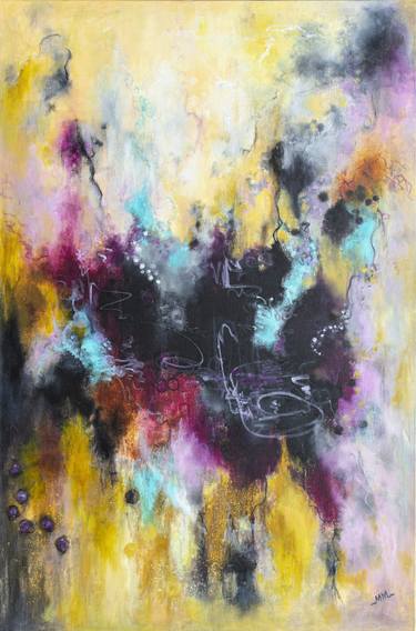 Original Abstract Expressionism Abstract Paintings by Mila Moroko