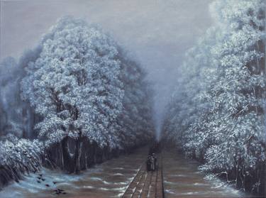Winter Park 1 Inspired by Ivan Aivazovsky thumb