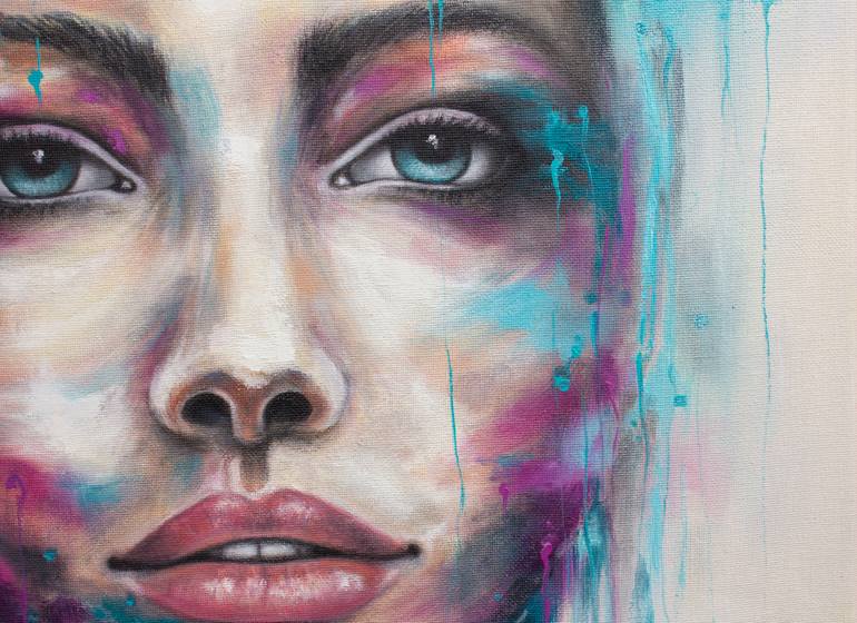 Original Figurative People Painting by Mila Moroko