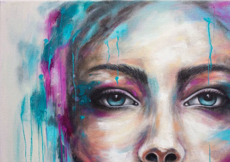 Original Figurative People Painting by Mila Moroko