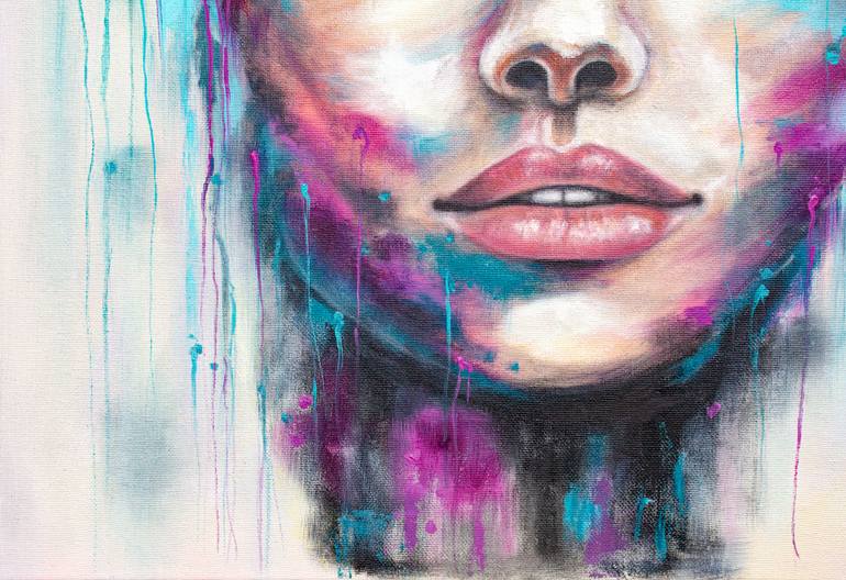 Original Figurative People Painting by Mila Moroko