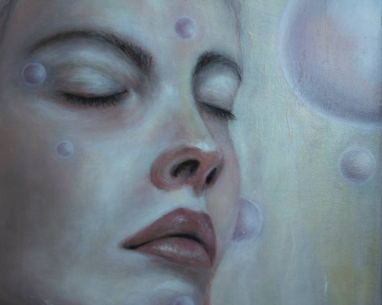Original Figurative Women Painting by Mila Moroko