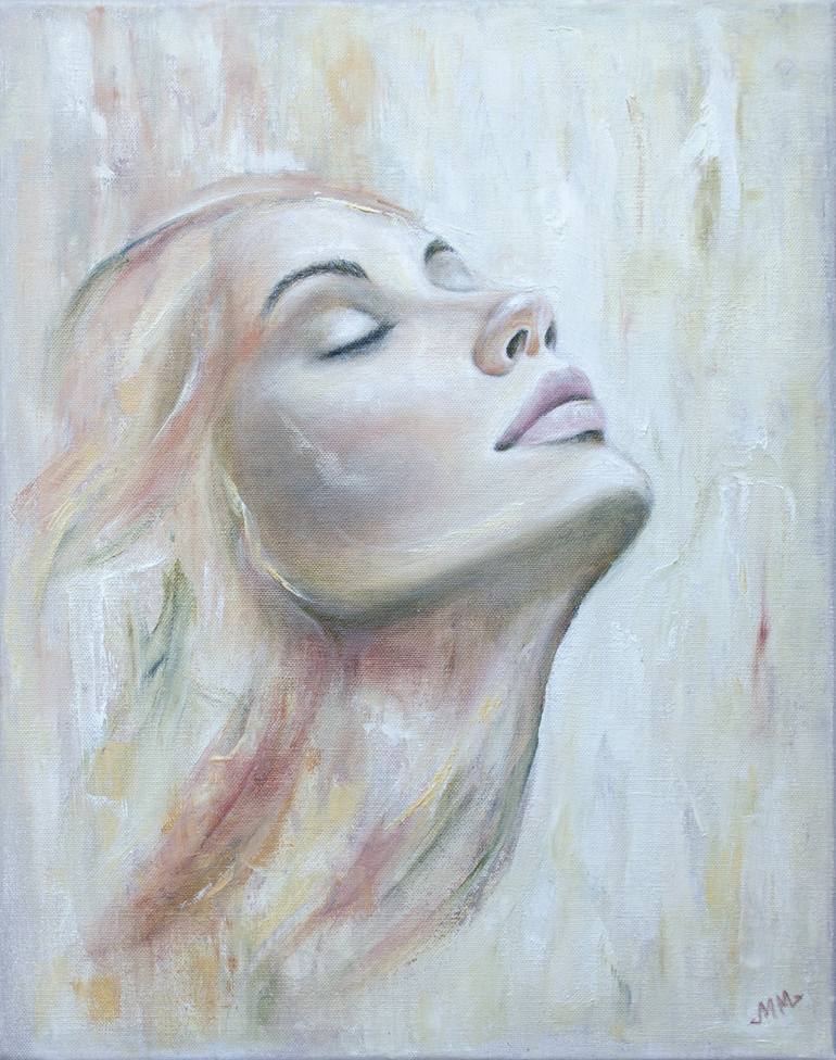 Print of Conceptual Women Paintings by Mila Moroko