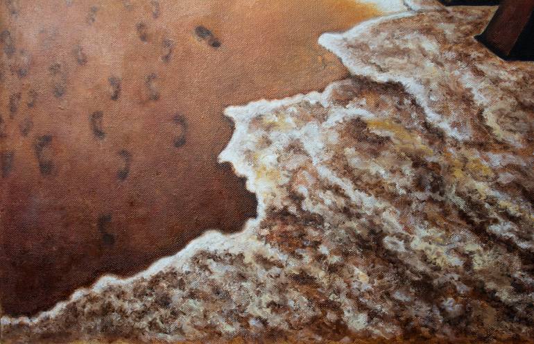 Original Conceptual Music Painting by Mila Moroko