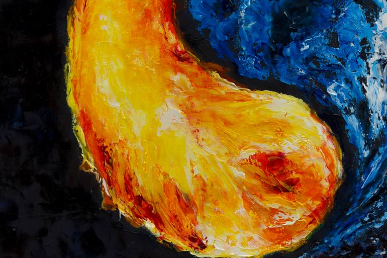 Original Abstract Expressionism Other Painting by Mila Moroko