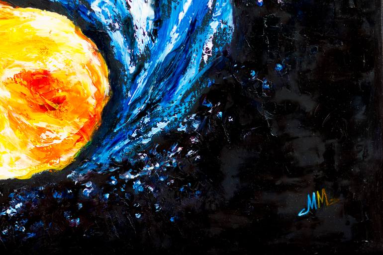 Original Abstract Expressionism Other Painting by Mila Moroko