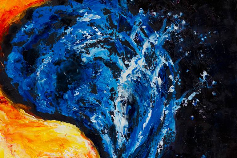 Original Abstract Expressionism Other Painting by Mila Moroko