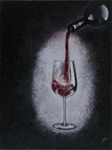 Original Fine Art Food & Drink Paintings by Mila Moroko