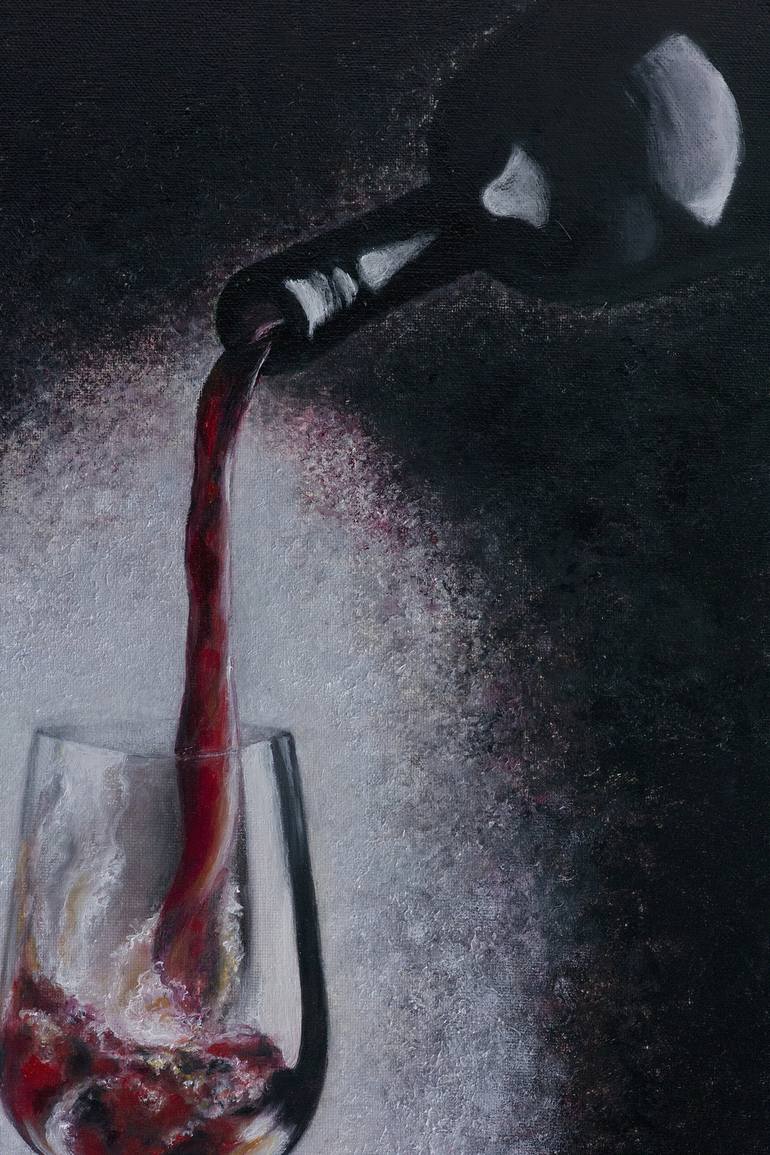 Original Food & Drink Painting by Mila Moroko