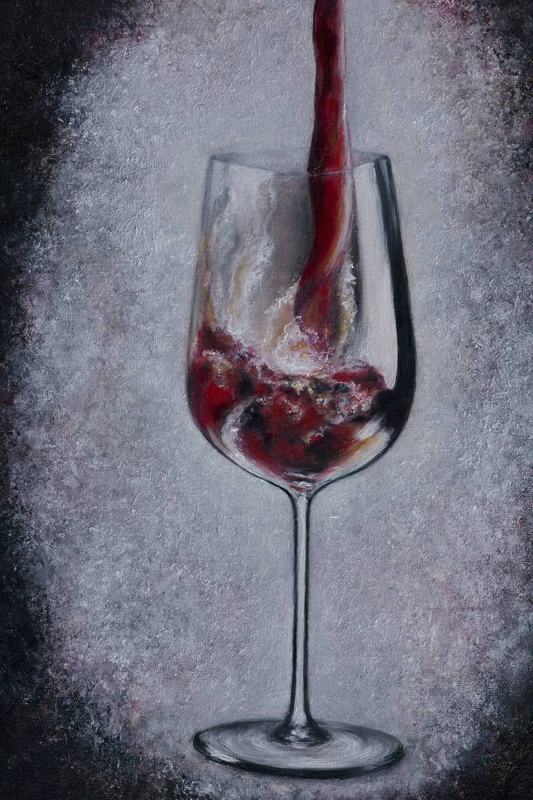 Original Food & Drink Painting by Mila Moroko