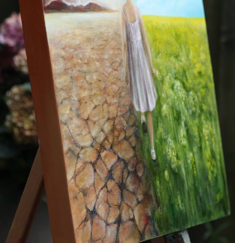 Original Conceptual Fantasy Painting by Mila Moroko