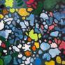 This is abstract ROUND SHAPE painting perfect for your home or office.
This is original and unique abstract oil painting. It is bright and multicoloured and the little pieces or splashes of colours remind me luxury Murano Glass.
Note: This painting is not framed, but comes hang ready with the painted sides, so framing is unnecessary.