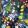This is abstract ROUND SHAPE painting perfect for your home or office.
This is original and unique abstract oil painting. It is bright and multicoloured and the little pieces or splashes of colours remind me luxury Murano Glass.
Note: This painting is not framed, but comes hang ready with the painted sides, so framing is unnecessary.