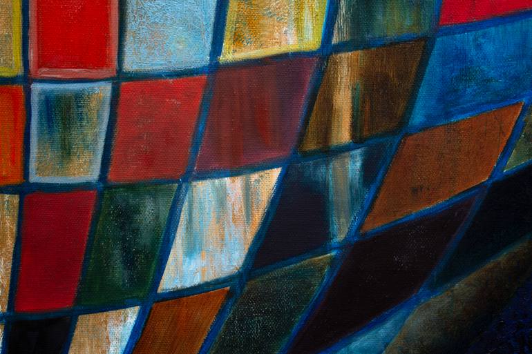 Original Abstract Expressionism Abstract Painting by Mila Moroko