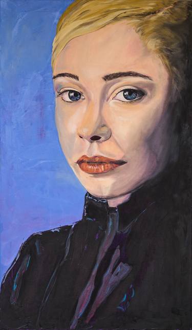 Original Expressionism Portrait Paintings by Sussi Hodel