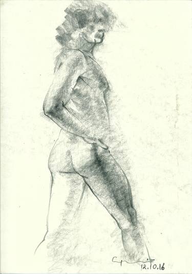 Print of Men Drawings by Serhiy Sledz