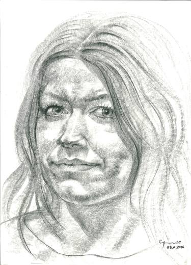 Print of Portrait Drawings by Serhiy Sledz