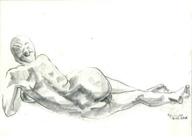 Print of Figurative Women Drawings by Serhiy Sledz