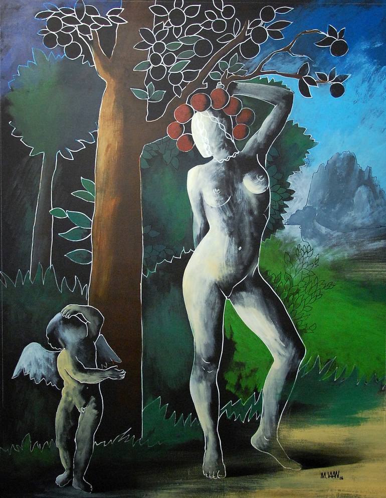 Print of Conceptual Culture Paintings by Vaan Manoukian
