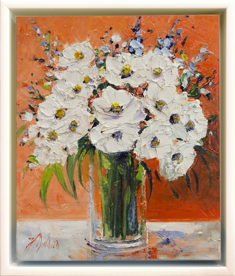 Original Fine Art Still Life Painting by Judith Dalozzo