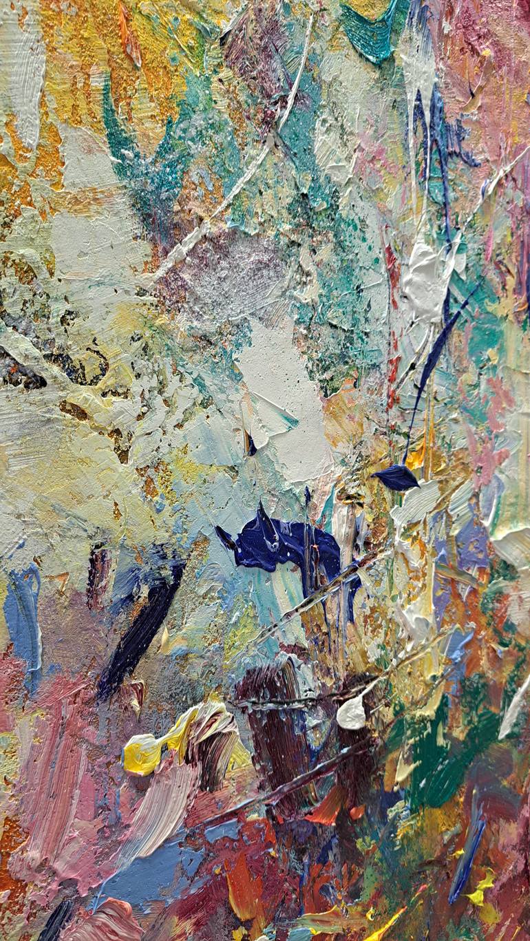 Original Contemporary Abstract Painting by Judith Dalozzo
