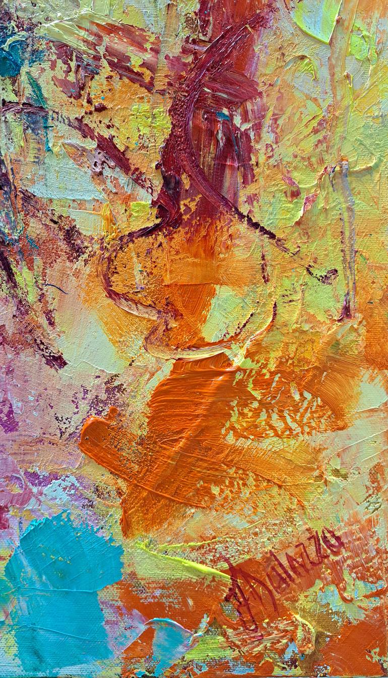 Original Contemporary Abstract Painting by Judith Dalozzo