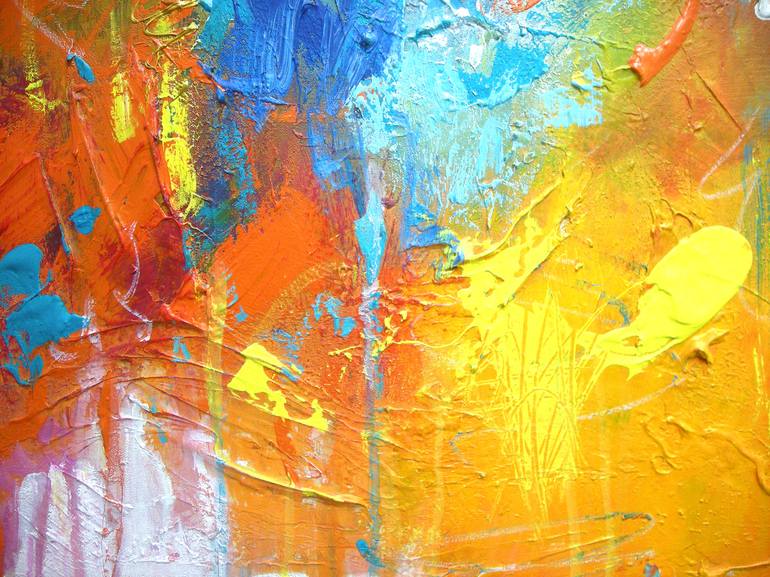 Original Abstract Painting by Judith Dalozzo