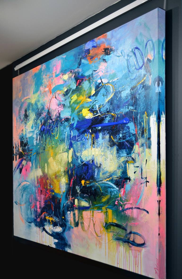 Original Abstract Painting by Judith Dalozzo