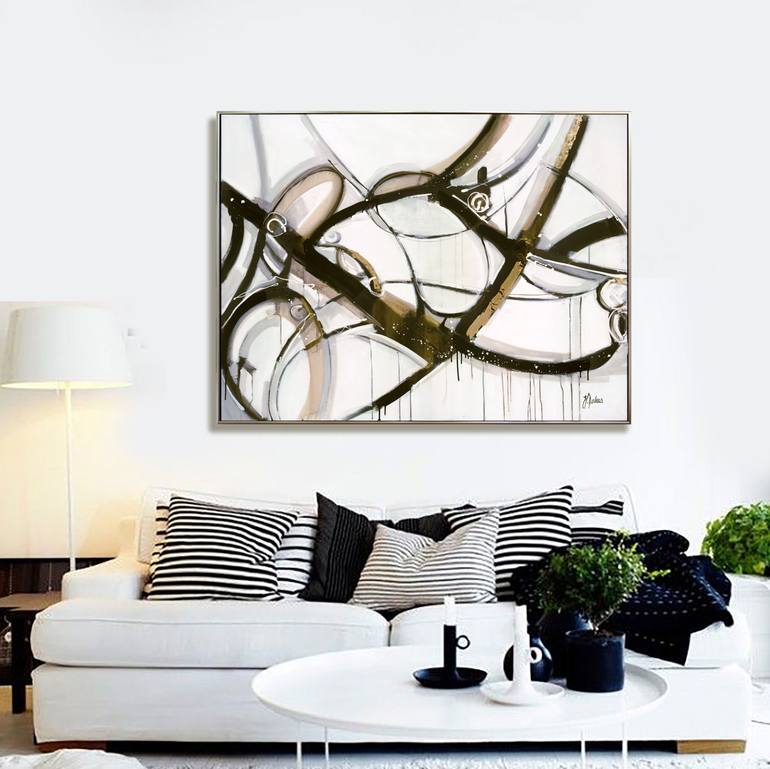 Original Abstract Painting by Judith Dalozzo