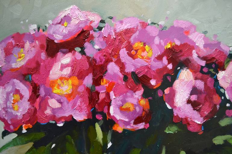 Original Fine Art Still Life Painting by Judith Dalozzo