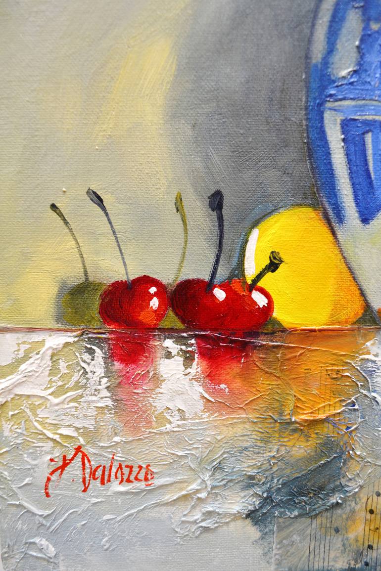 Original Fine Art Still Life Painting by Judith Dalozzo