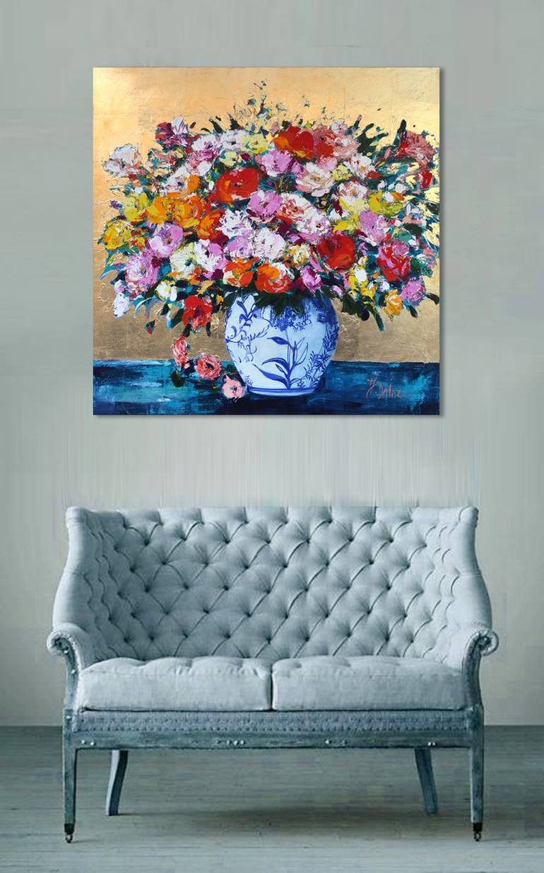 Original Fine Art Still Life Painting by Judith Dalozzo