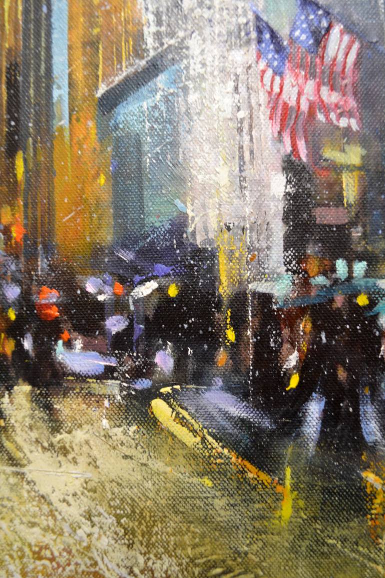 Original Cities Painting by Judith Dalozzo