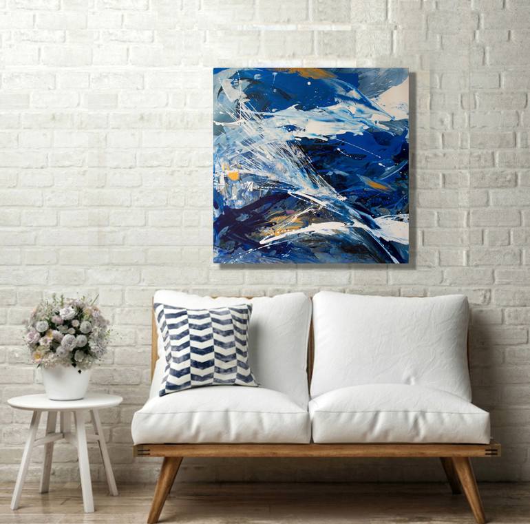 Original Abstract Painting by Judith Dalozzo