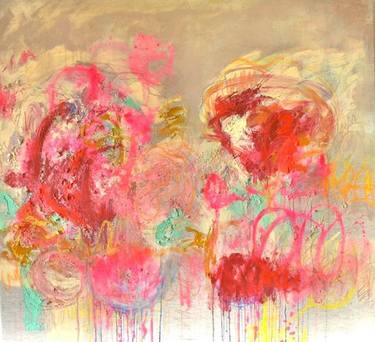 Original Abstract Expressionism Abstract Paintings by ELISA COSTA