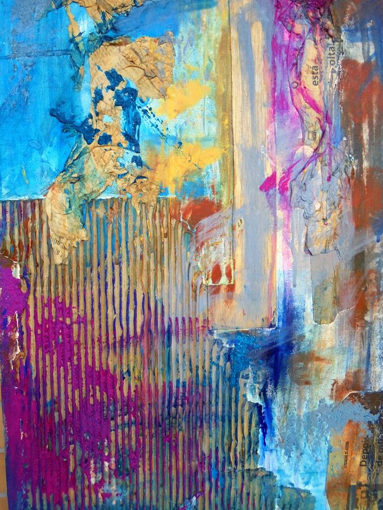 Original Abstract Painting by ELISA COSTA