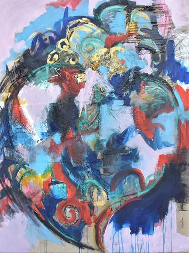 Original Abstract Paintings by ELISA COSTA