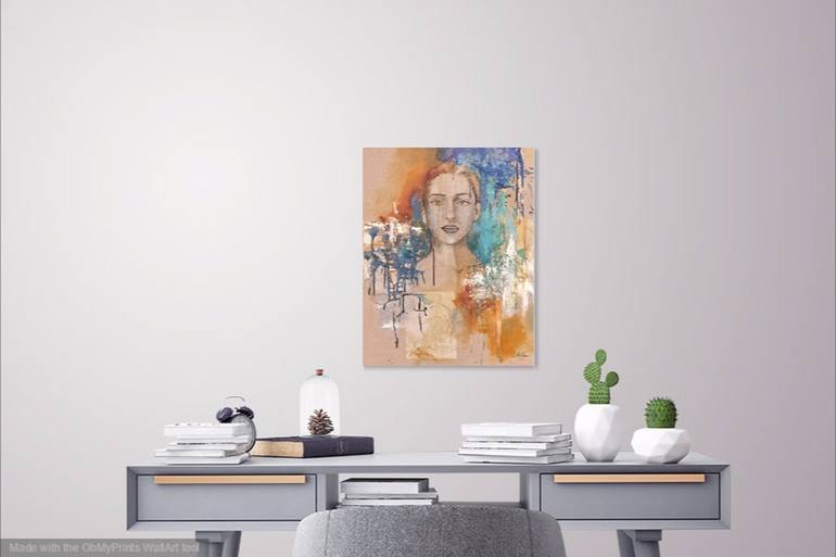 Original Figurative People Painting by Elisa Costa