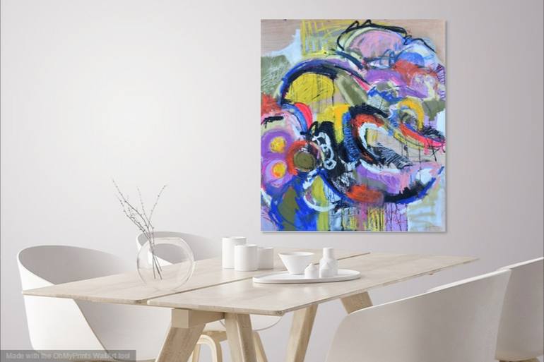 Original Abstract Painting by ELISA COSTA